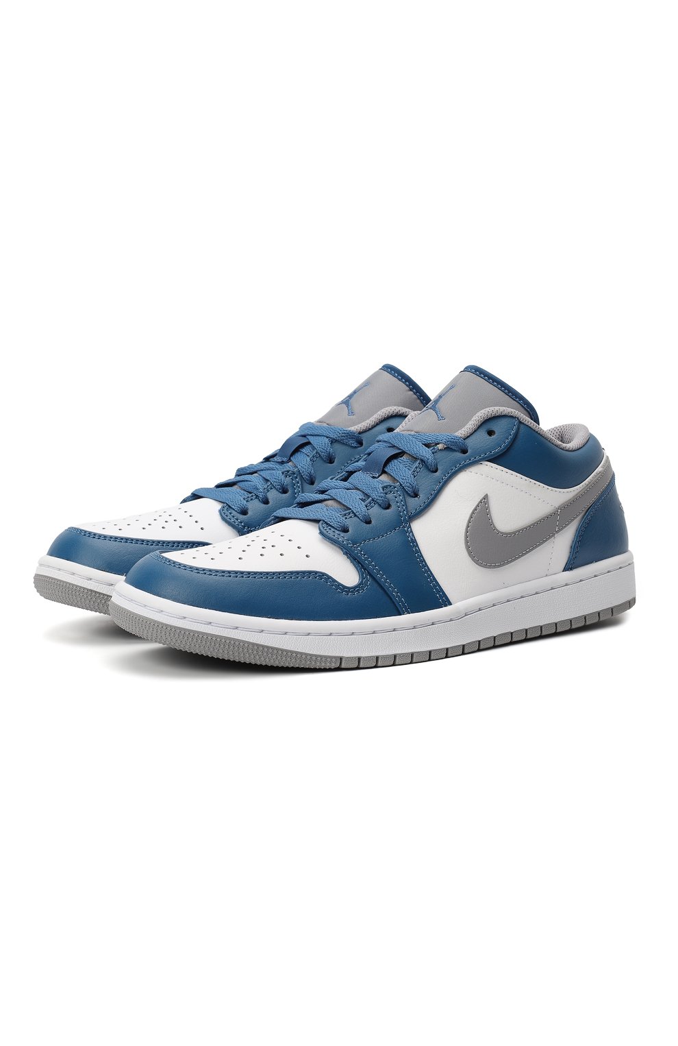 Кеды Air Jordan 1 Low True Blue | Nike | Синий - 1