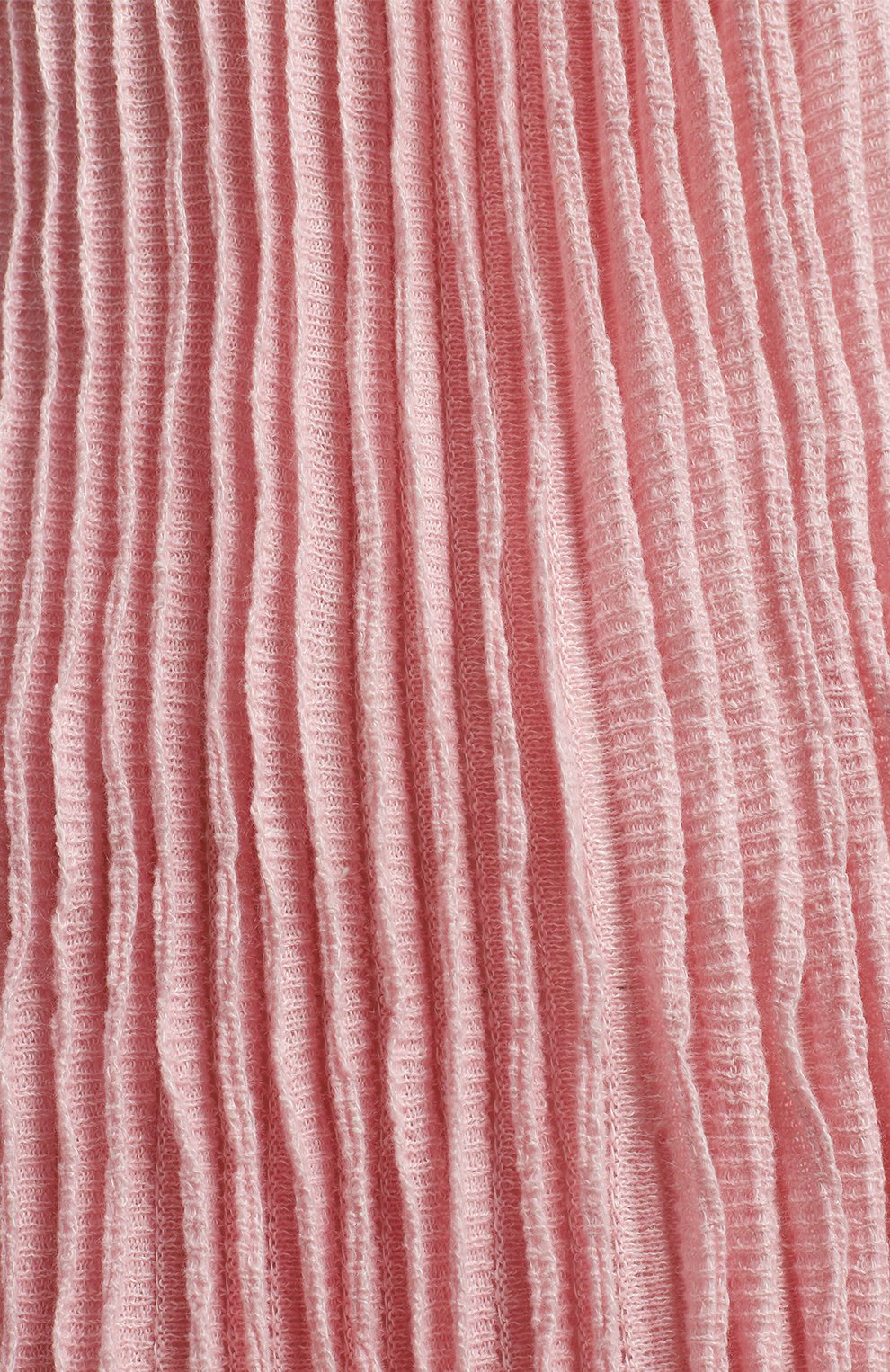 Платье из кашемира и льна | Chanel | Розовый - 3
