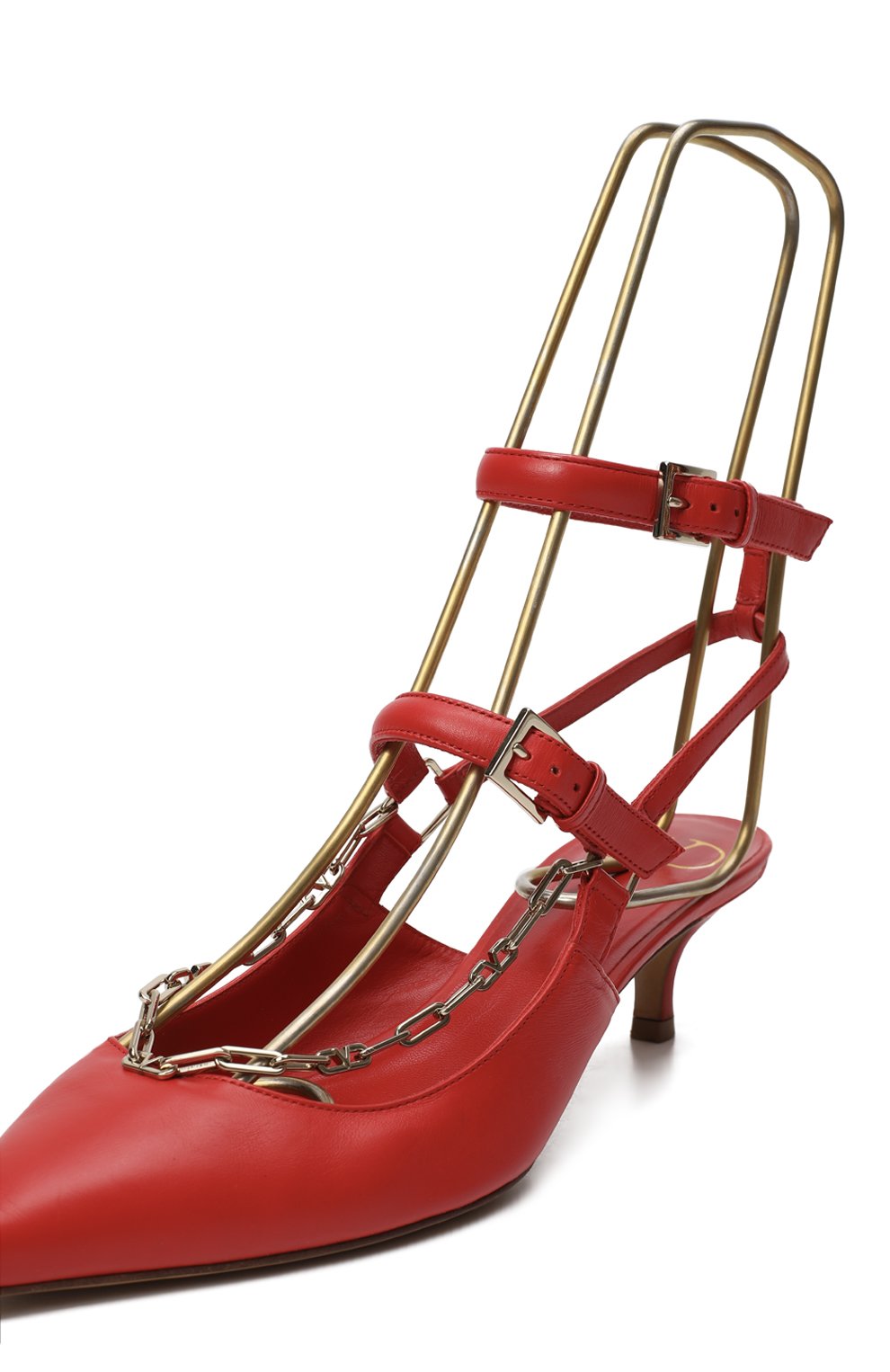 Туфли Chain | Valentino | Красный - 8