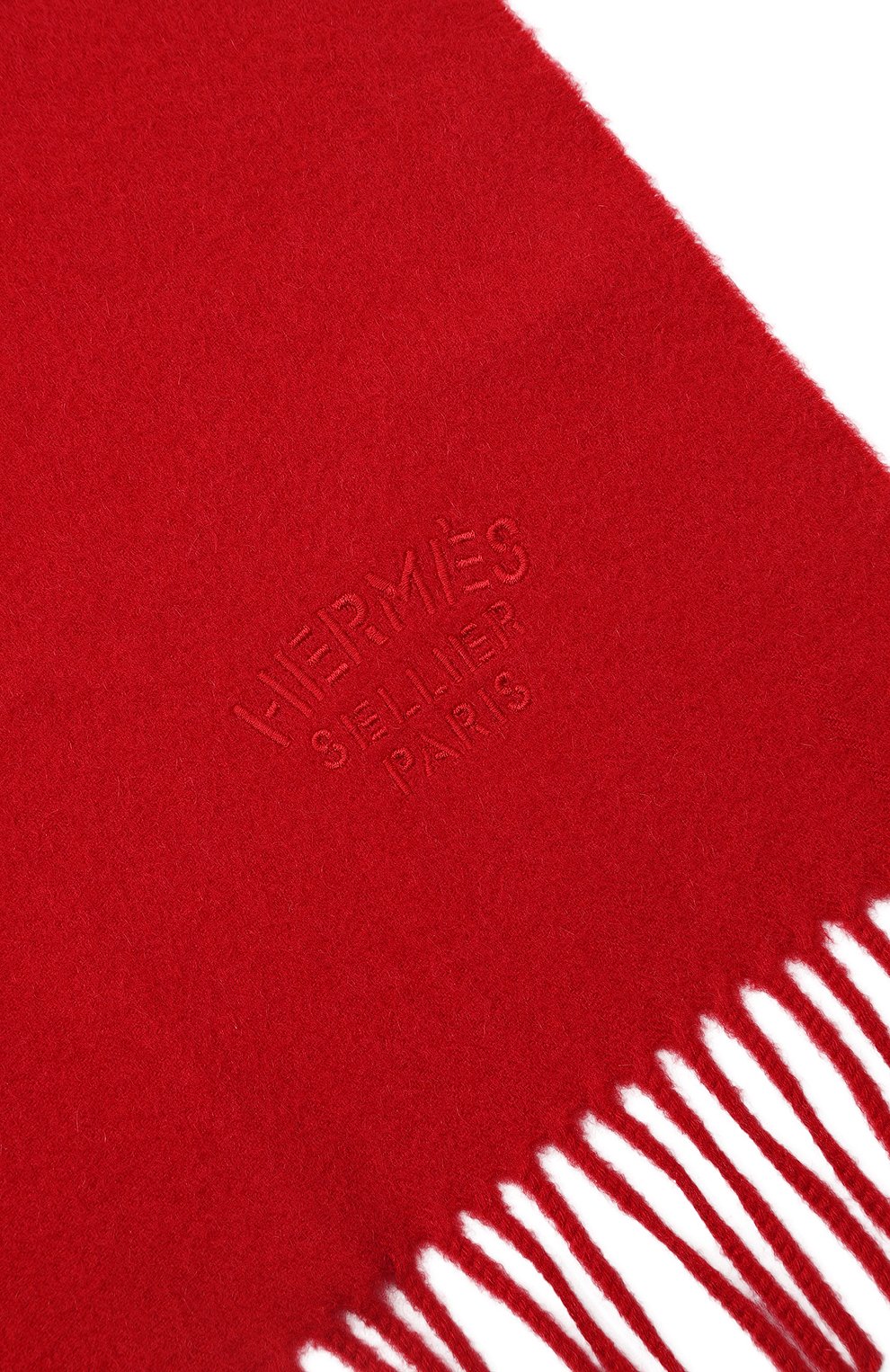 Кашемировая шаль | Hermes | Красный - 4