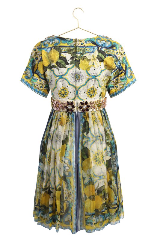 Шелковое платье | Dolce & Gabbana | Разноцветный - 2
