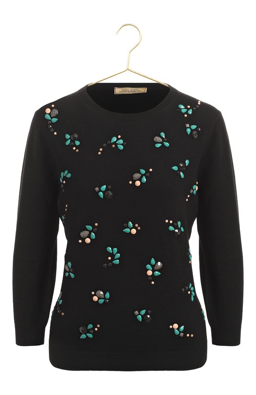 Шерстяной пуловер | Nina Ricci | Чёрный - 1