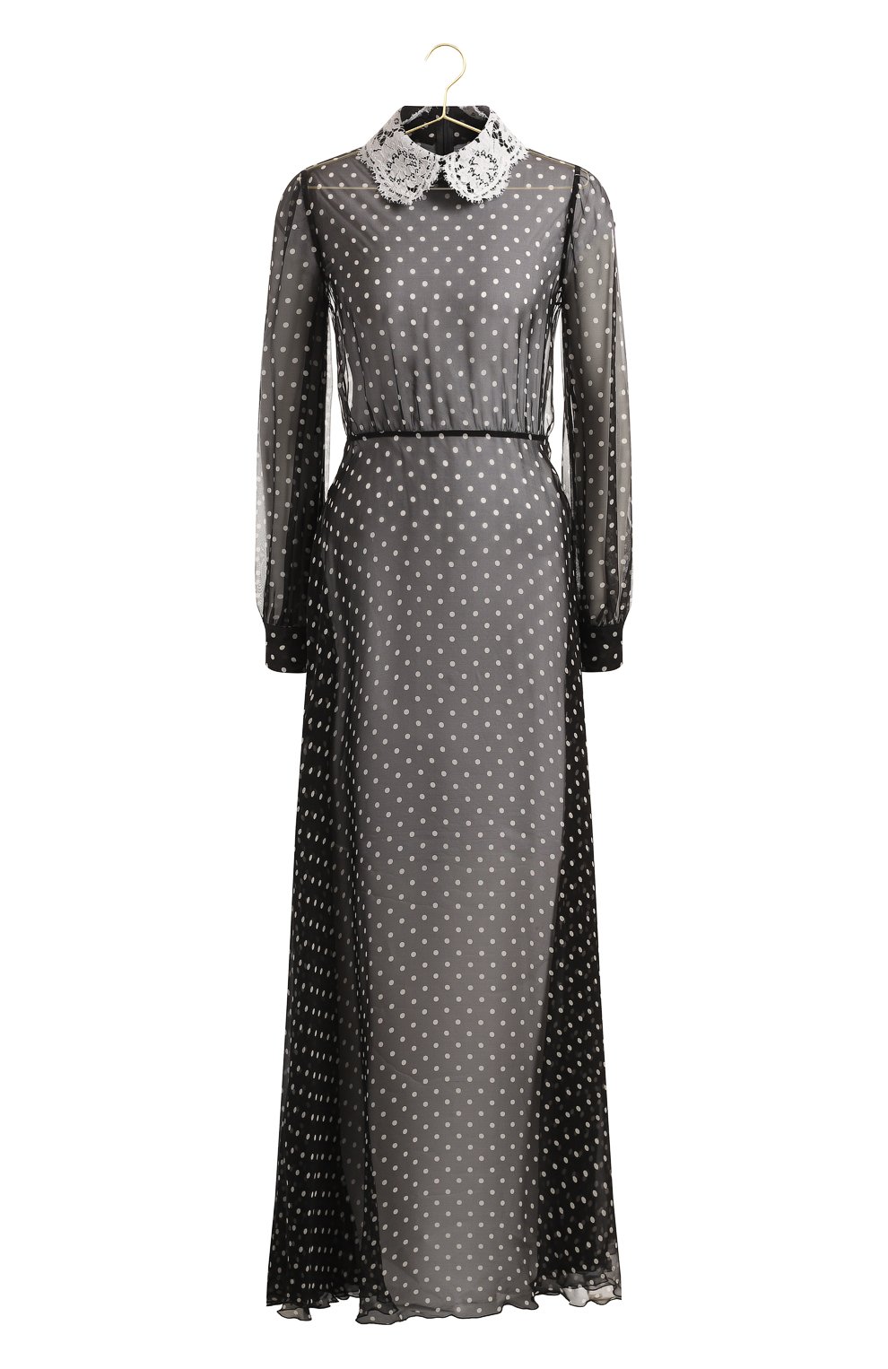 Шелковое платье | Valentino | Чёрно-белый - 1
