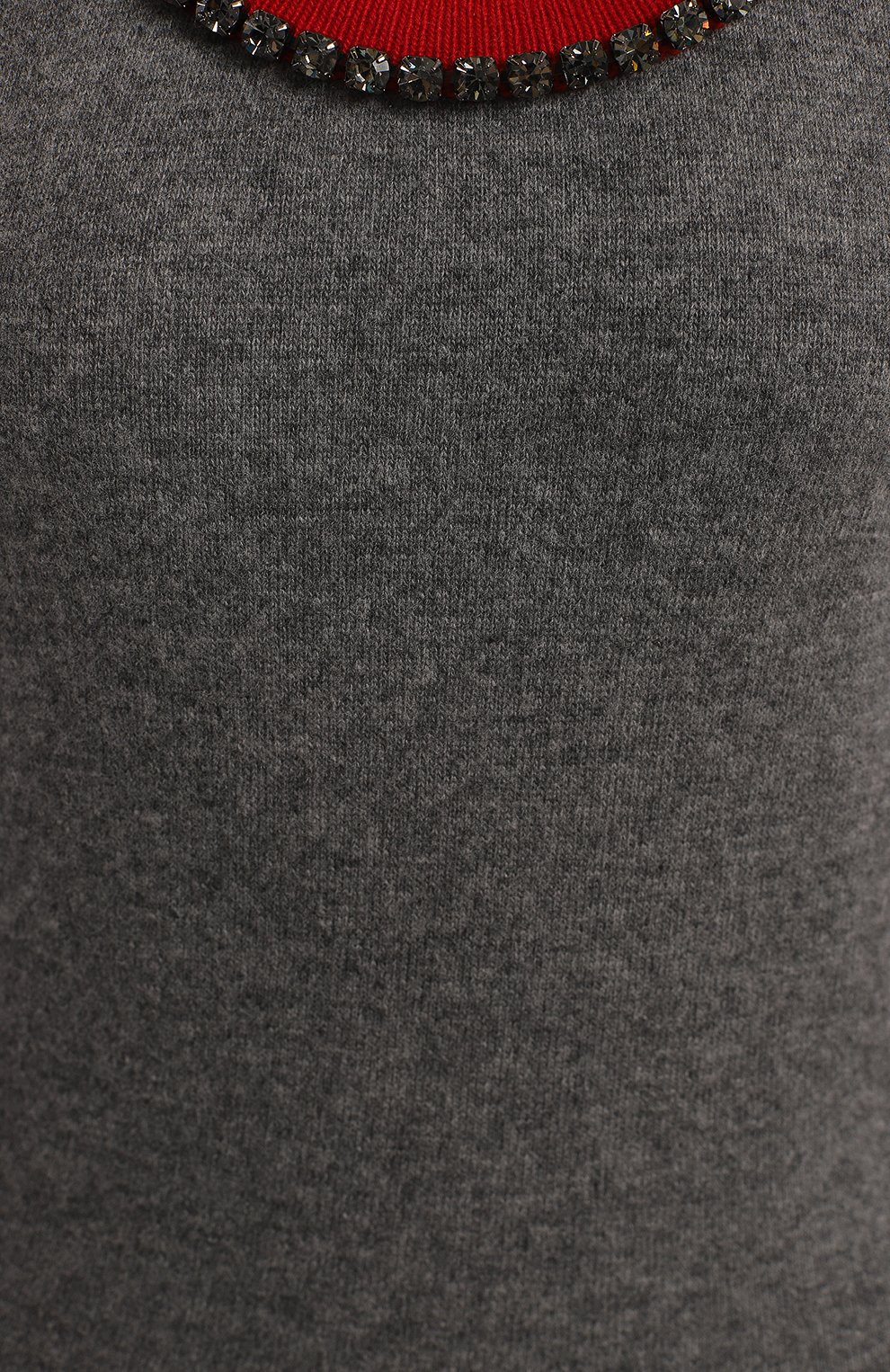 Шерстяной пуловер | N21 | Серый - 3