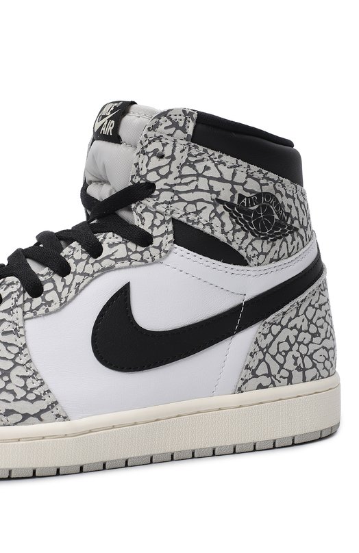 Кеды Jordan 1 Retro High OG «White Cement» | Nike | Серый - 8