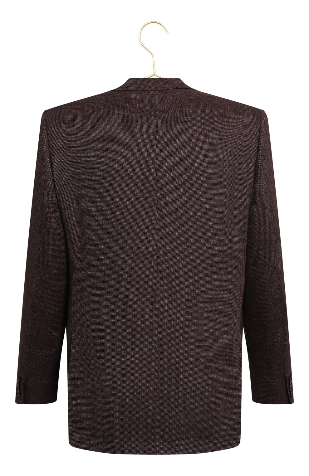 Пиджак из шерсти и хлопка | Brioni | Бордовый - 2