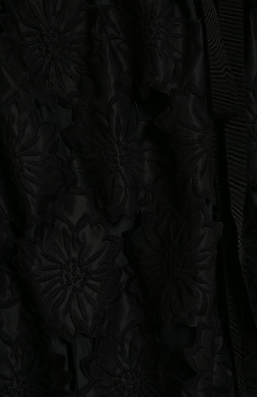 Шелковая юбка | Rochas | Чёрный - 3