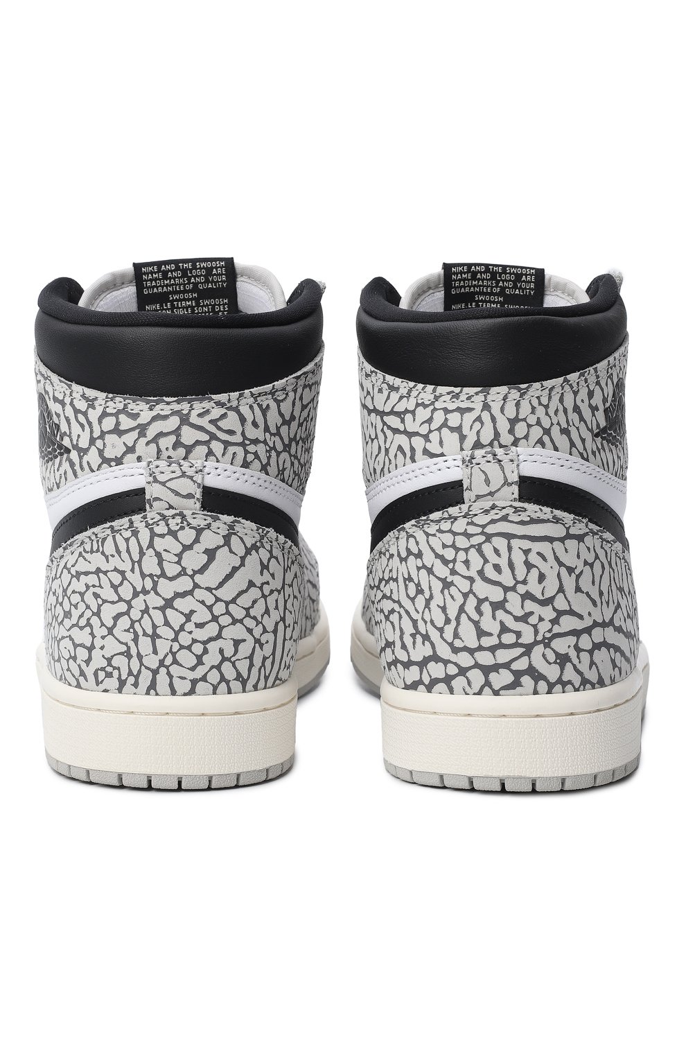 Кеды Jordan 1 Retro High OG «White Cement» | Nike | Серый - 3