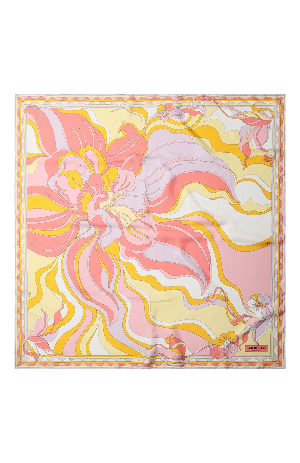 Шелковый платок | Emilio Pucci | Разноцветный - 3