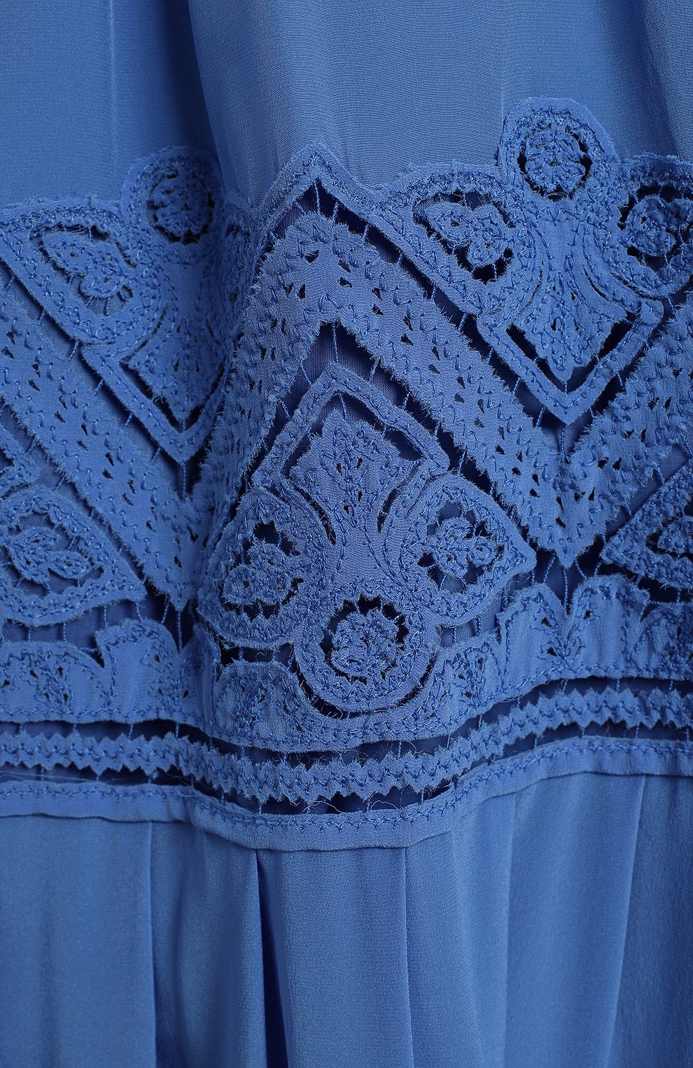 Шелковая юбка | Ermanno Scervino | Синий - 3