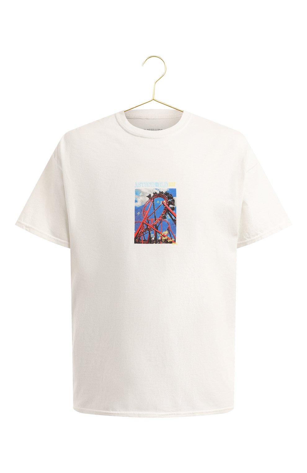 Хлопковая футболка | Travis Scott | Белый - 1