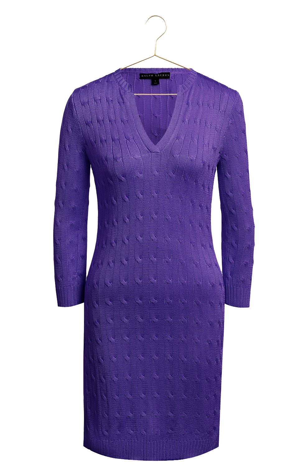 Шелковое платье | Ralph Lauren | Фиолетовый - 1