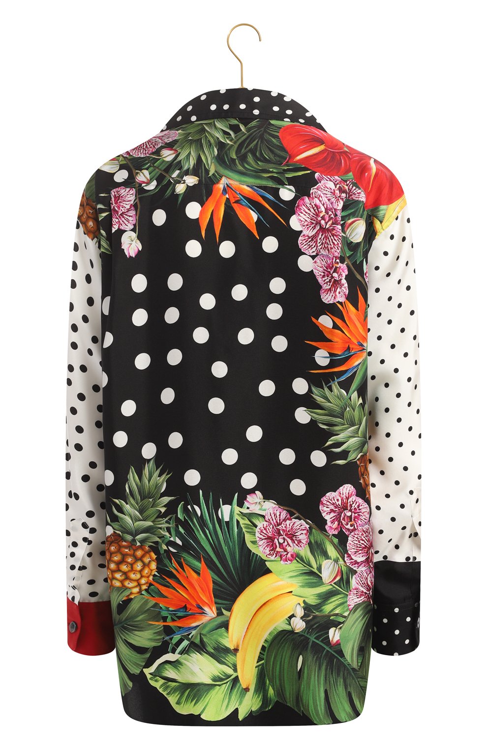 Шелковая рубашка | Dolce & Gabbana | Разноцветный - 2