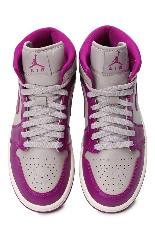 Кеды Air Jordan 1 Mid | Nike | Фиолетовый - 2