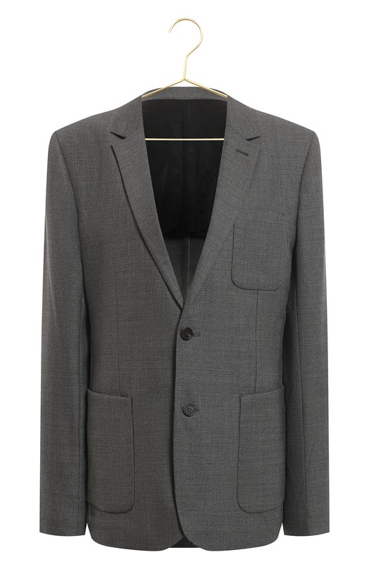 Шерстяной пиджак | Ami Paris | Серый - 1