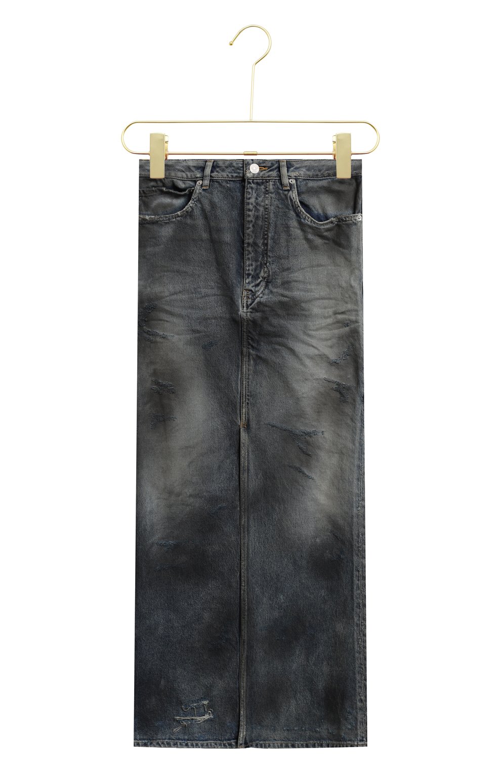 Джинсовая юбка | Balenciaga | Серый - 1