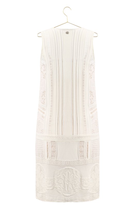 Платье из вискозы | Roberto Cavalli | Белый - 2