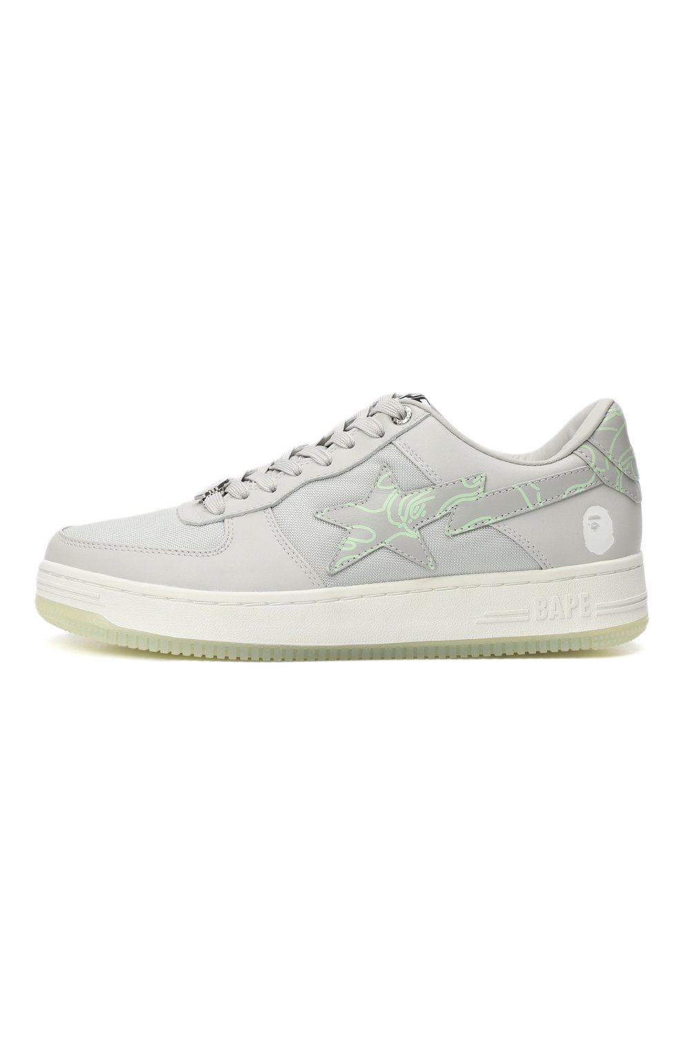 Кеды Bape Sta Bape, цвет Серый купить на ресейл-платформе TSUM Collect ...