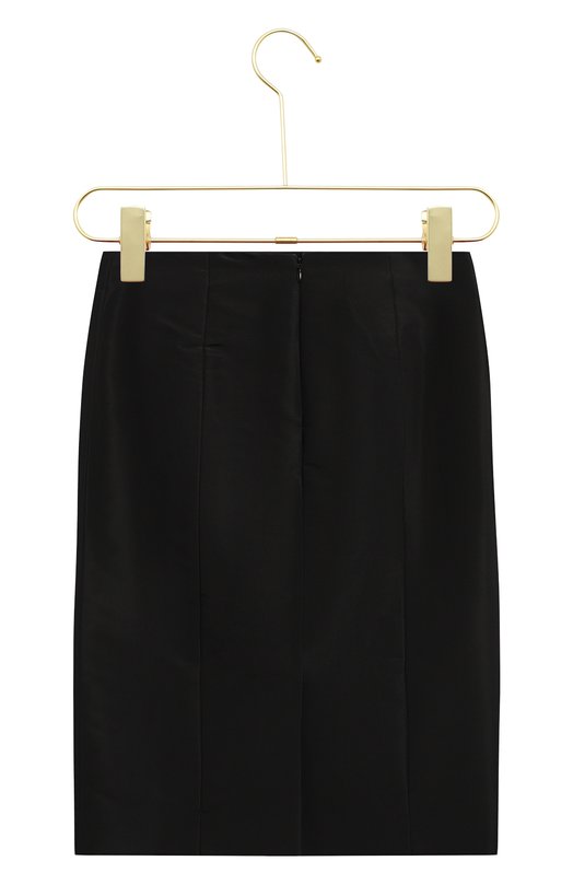 Шелковая юбка | Carolina Herrera | Чёрный - 2