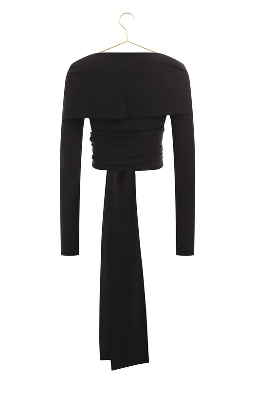 Блузка из вискозы | Dolce & Gabbana | Чёрный - 2