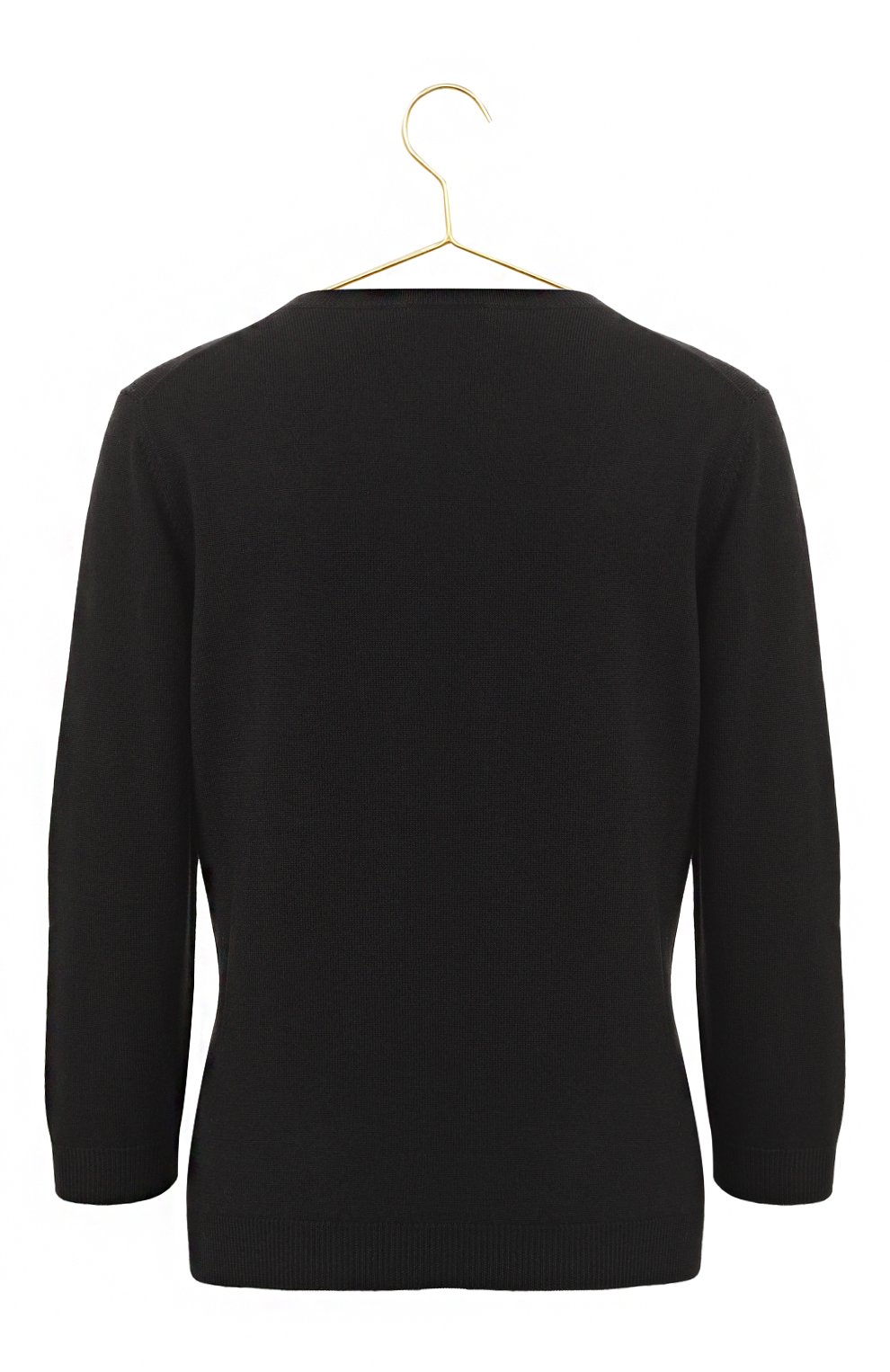 Шерстяной пуловер | Nina Ricci | Чёрный - 2
