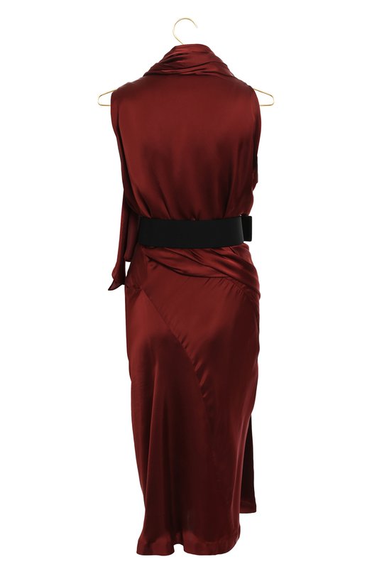 Платье из вискозы | Donna Karan | Коричневый - 2