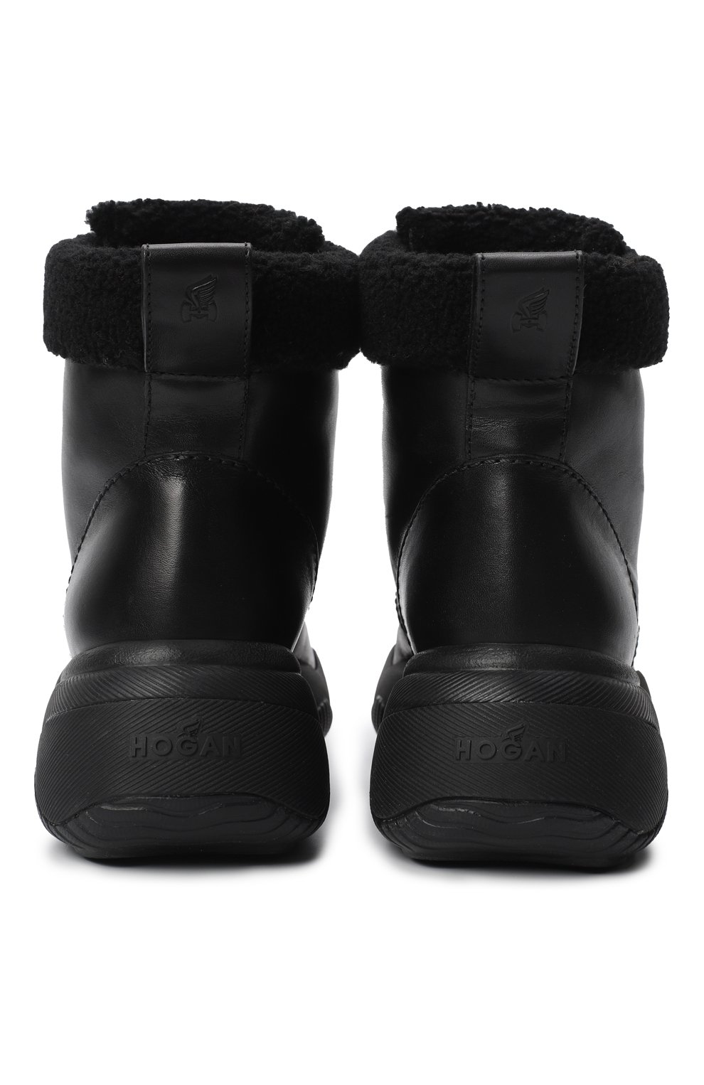 Кожаные ботинки | Hogan | Чёрный - 3