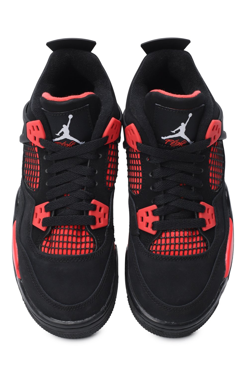 Кроссовки Air Jordan 4 Retro (GS) "Red Thunder" | Nike | Чёрный - 2