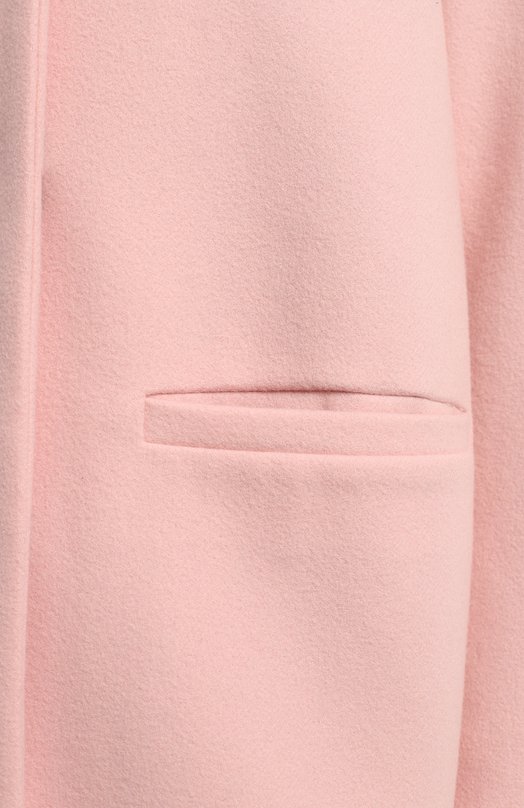 Шерстяное пальто | MSGM | Розовый - 3