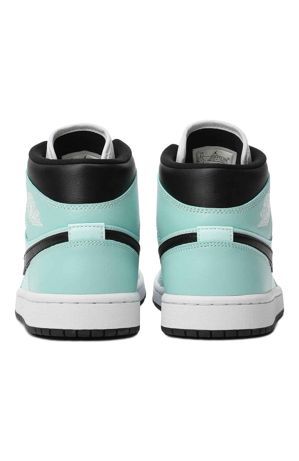 Кеды Air Jordan 1 Mid 'Aqua Blue Tint' | Nike | Зелёный - 3
