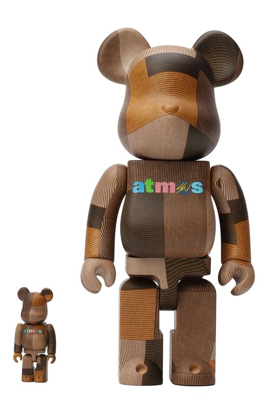 Набор фигур Sean Wotherspoon 400%+100% Bearbrick, цвет Коричневый