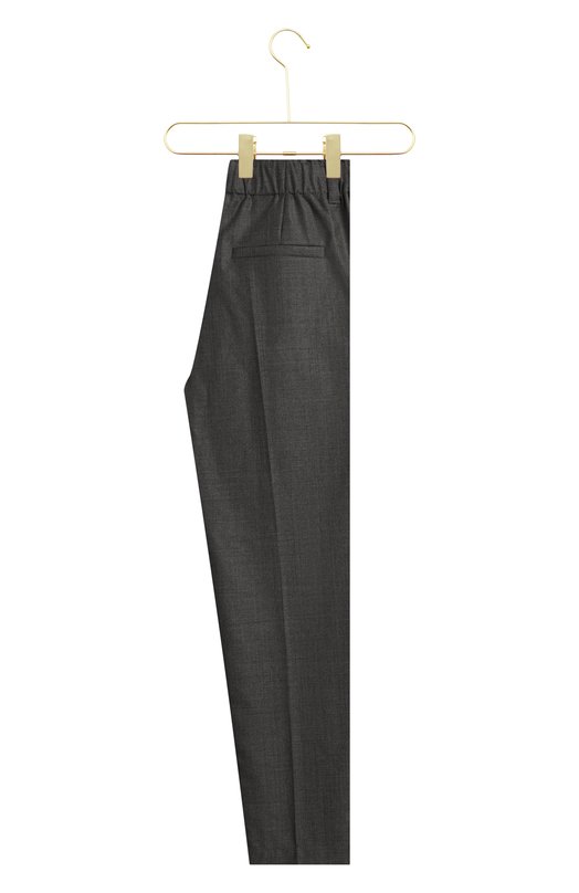 Шерстяные брюки | Brunello Cucinelli | Серый - 3