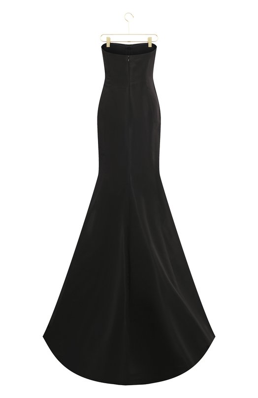Шелковое платье | Oscar de la Renta | Чёрно-белый - 2