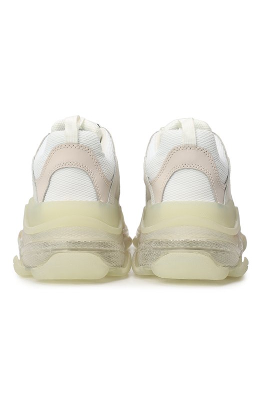 Комбинированные кроссовки Triple S | Balenciaga | Белый - 3