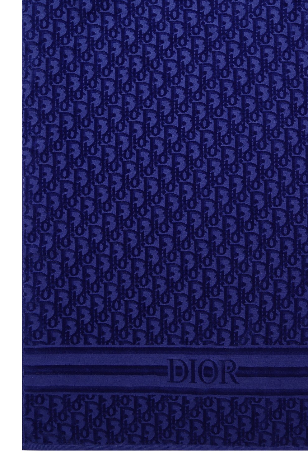 Хлопковое полотенце | Dior | Синий - 3
