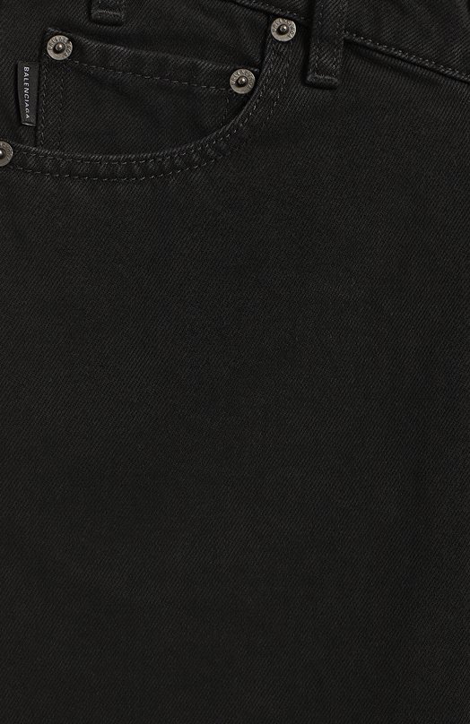 Джинсовая юбка | Balenciaga | Чёрный - 3