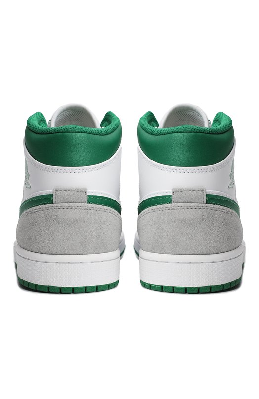Кеды Air Jordan 1 Mid SE "White Pine Green Smoke Grey" | Nike | Разноцветный - 3