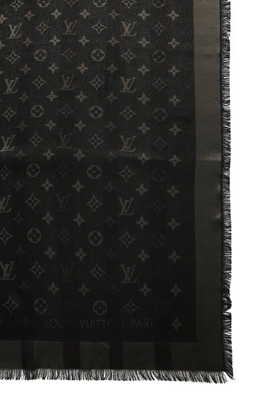 Платок из шелка и вискозы | Louis Vuitton | Чёрный - 3