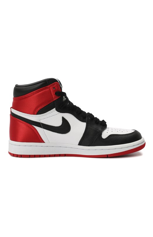 Кеды Air Jordan 1 High OG “Satin Black Toe” | Nike | Чёрно-белый - 5