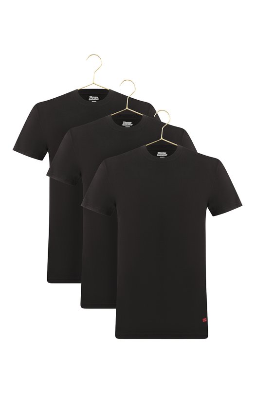 Комплект из трех футболок | Supreme | Чёрный - 1