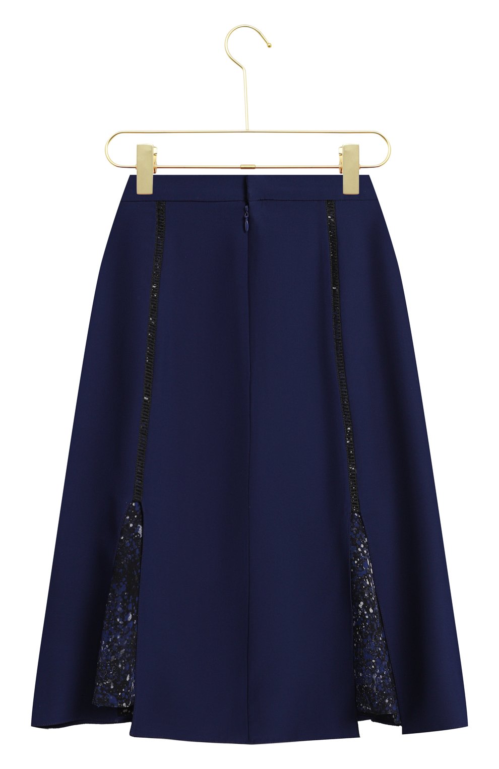 Шелковая юбка | Prabal Gurung | Синий - 2
