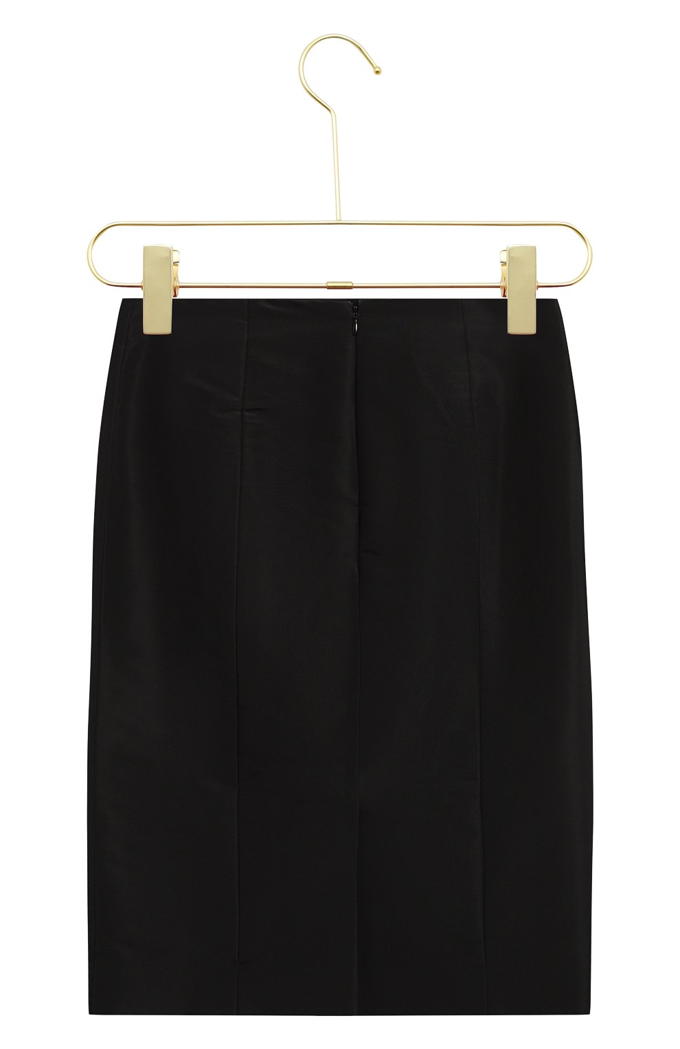 Шелковая юбка | Carolina Herrera | Чёрный - 2