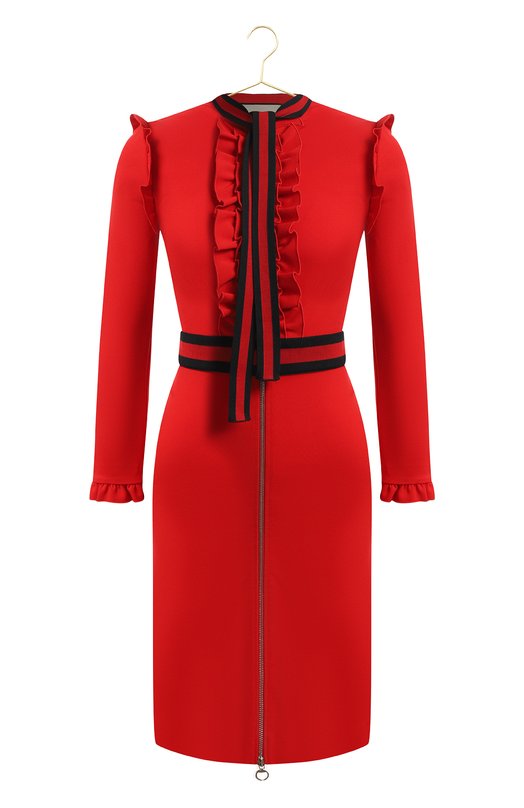 Платье из вискозы | Gucci | Красный - 1