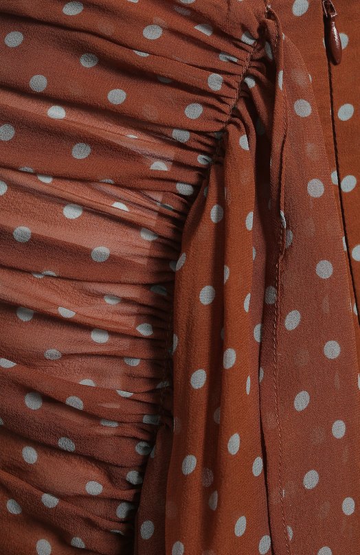 Шелковая юбка | Dries Van Noten | Коричневый - 3