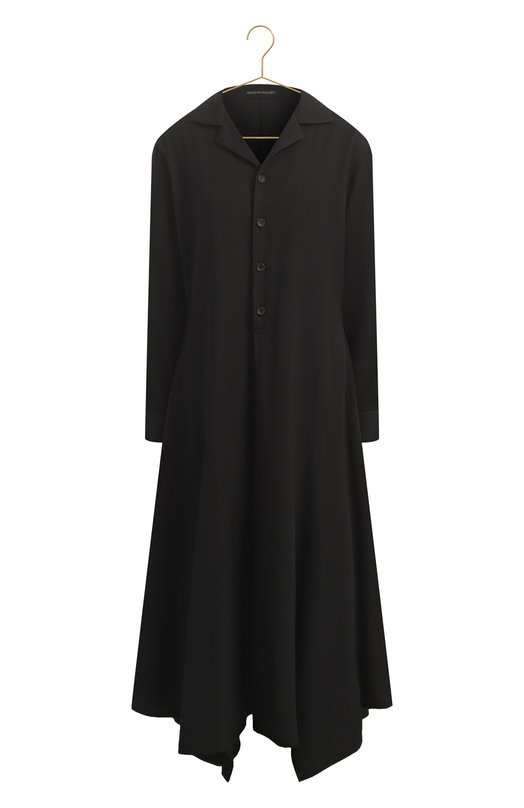 Шерстяное платье | Yohji Yamamoto | Чёрный - 1