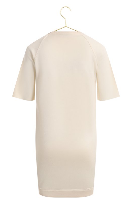 Платье из шерсти и шелка | Louis Vuitton | Кремовый - 2