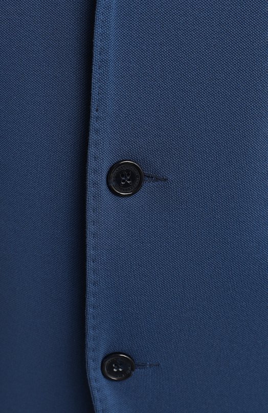 Хлопковый пиджак | Andrea Campagna | Синий - 3