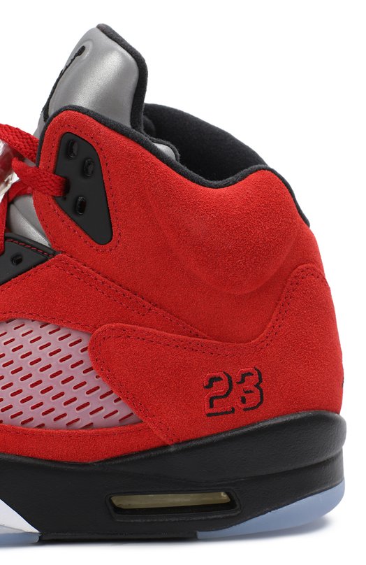 Кроссовки Air Jordan 5 Retro Raging Bull Red | Nike | Красный - 8