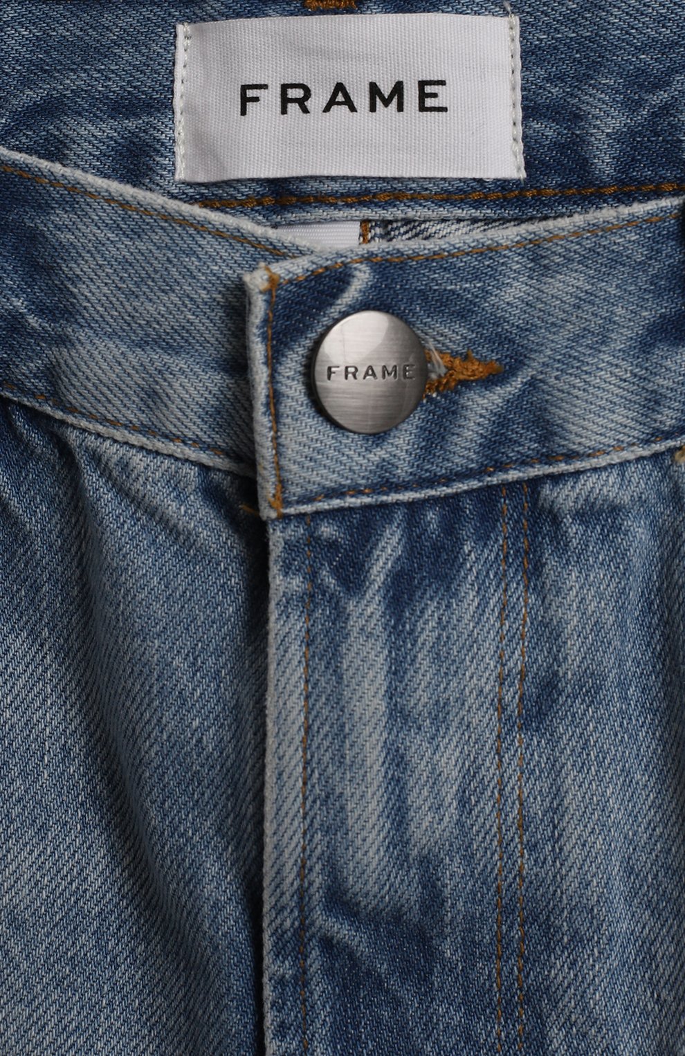 Джинсовые шорты | Frame Denim | Голубой - 5