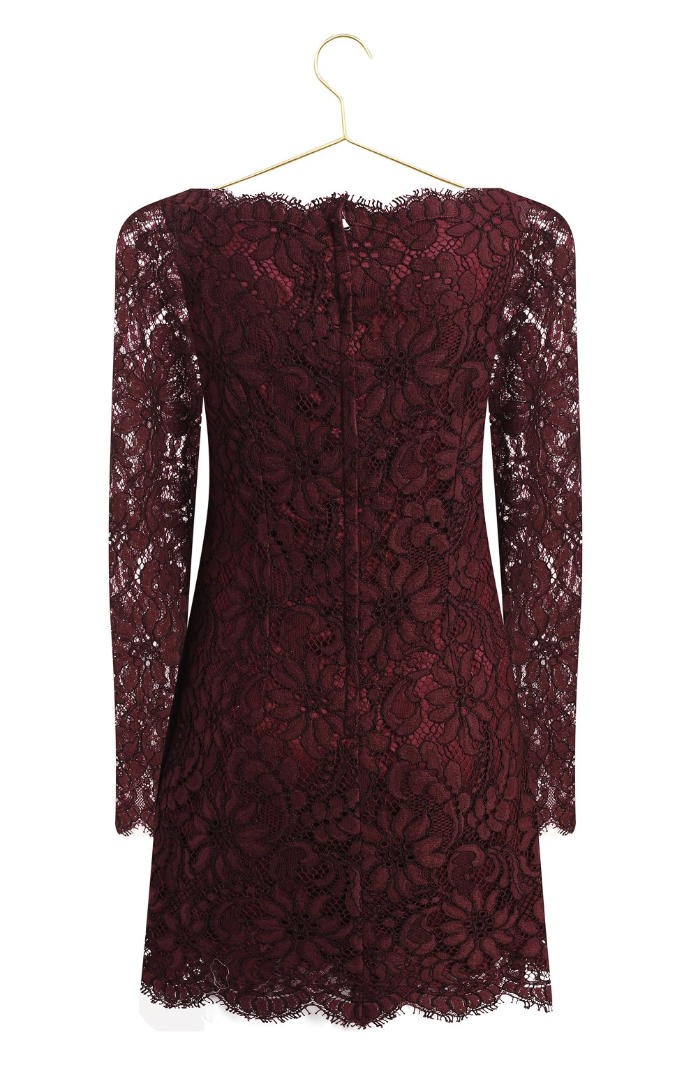 Платье из хлопка и вискозы | Dolce & Gabbana | Фиолетовый - 2